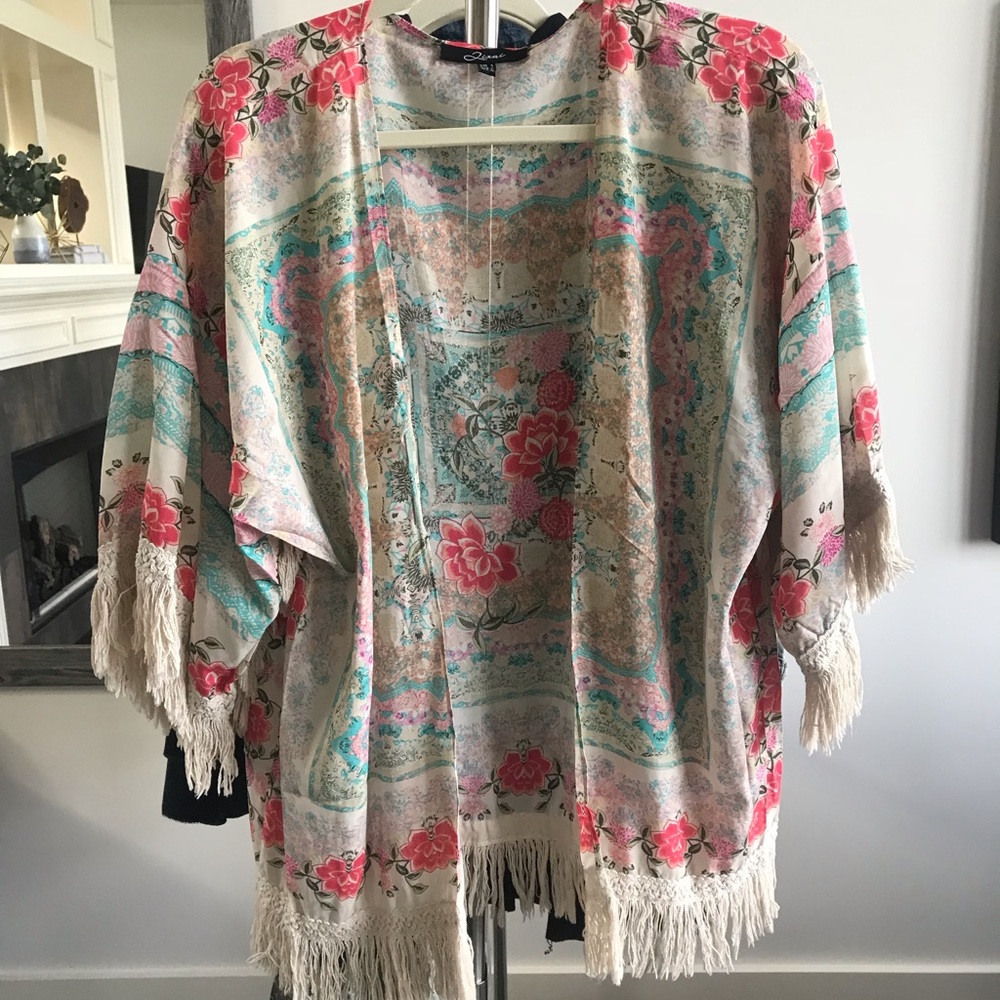 Floral kimono